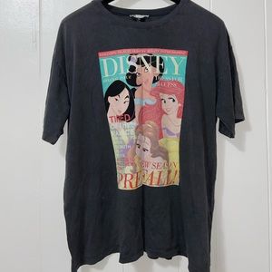 Zara oversized Disney Princess t-shirt